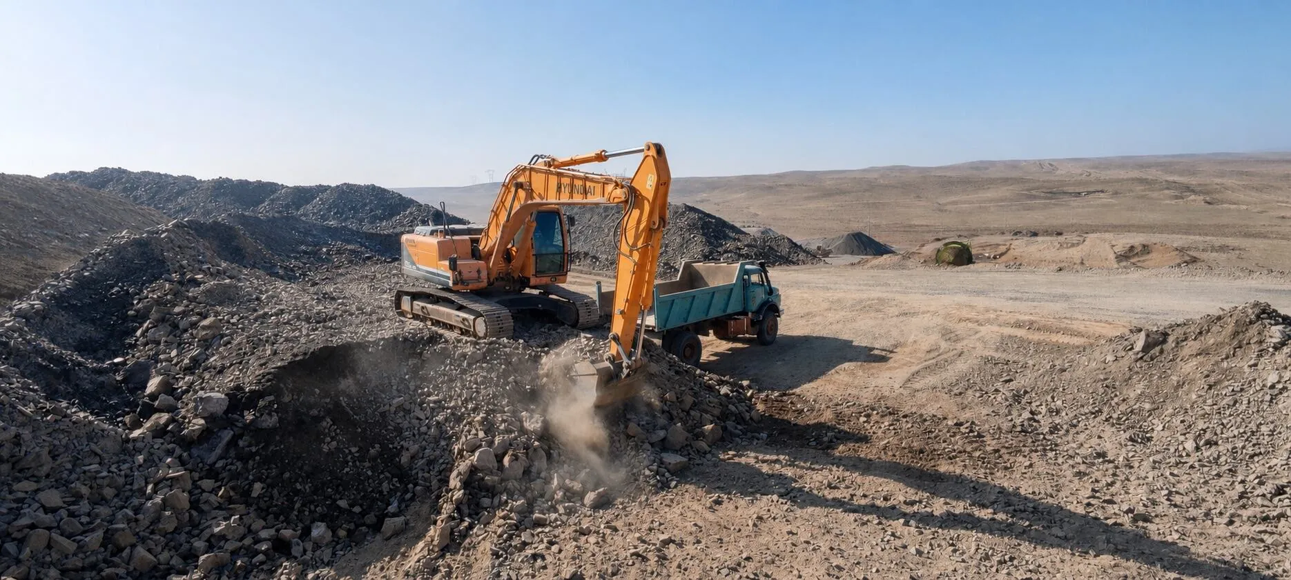نمای معدن بالاست نانگرد